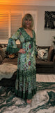 Florrie Gypsy Dress  Green