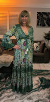 Florrie Gypsy Dress  Green