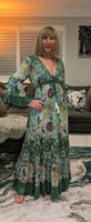 Florrie Gypsy Dress  Green