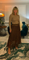 Tabitha Tulle Skirt  (Chestnut)