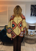 Liv Crochet Cardigan Cream
