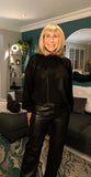 Erica High Neck Blouse