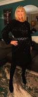 Evie Sequin Dress