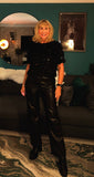 Anaise Sparkly Top Black Short Sleeve