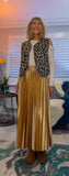 Jada – Sleeveless Leopard Print Gilet Cardigan