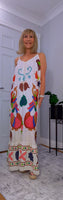 Elana Linen Blend Maxi Dress
