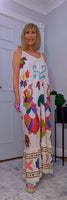 Elana Linen Blend Maxi Dress