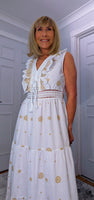 Darcy White Broderie Anglaise Cotton Dress
