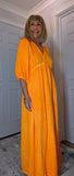 Roma Boho Cotton Dress – Vivid Summer Colours & Puff Sleeves