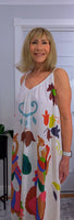 Elana Linen Blend Maxi Dress
