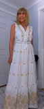Darcy White Broderie Anglaise Cotton Dress