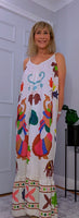 Elana Linen Blend Maxi Dress