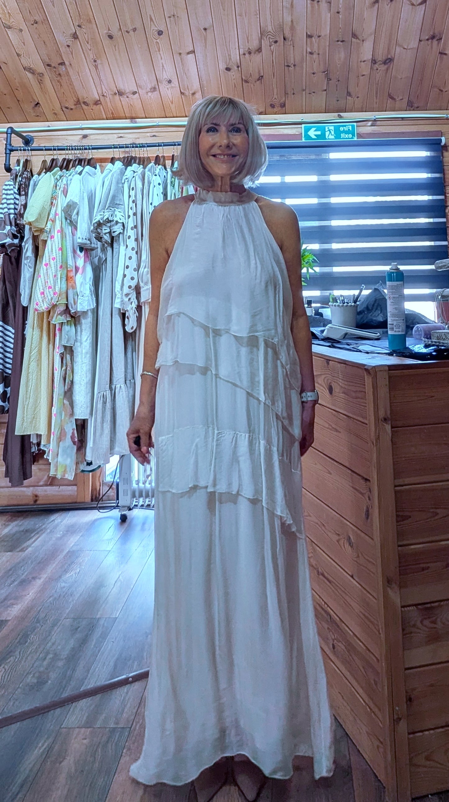 Daphne Silk Blend Occasion Dress