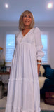 Cellina Cotton Smock Dress