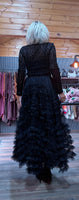 Dina Voluminous A-Line Tulle Skirt – Cornelli Style with Stunning Layers