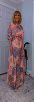 Elodie Bohemian Silk Maxi Dress