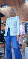 Bernadette Faux Fur Gilet – Soft Beige