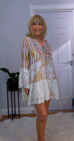 Anisa Bohemian Mini Dress