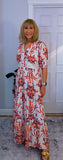 Stella Dress Ditsy Dress With Lace Trim
