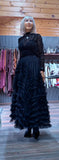Dina Voluminous A-Line Tulle Skirt – Cornelli Style with Stunning Layers