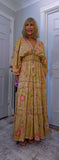 Everi Bohemian Maxi Dress In Dreamy Caramel