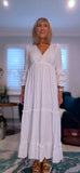 Cellina Cotton Smock Dress