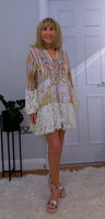 Anisa Bohemian Mini Dress