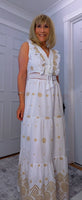 Darcy White Broderie Anglaise Cotton Dress