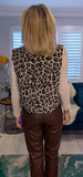 Jada – Sleeveless Leopard Print Gilet Cardigan