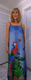 Delores Maxi Dress – Tropical Print Summer Slip Dress