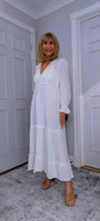 Cellina Cotton Smock Dress