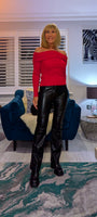 Lucia Bardot Top – Versatile Chic Knit for Day-to-Night Styling