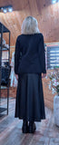 Gayle Jewel Button Cardigan –  Black