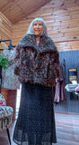 Minnie Leopard Faux Fur Coat – with Side Pockets