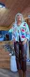 Cara Cherry Cardigan