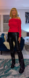Lucia Bardot Top – Versatile Chic Knit for Day-to-Night Styling