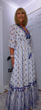 Trixiebelle Sequin Maxi Dress – Blue