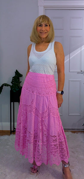 Viola Crochet Skirt