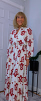 Eunice Shirt Dress Bold Red Dress