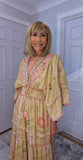 Everi Bohemian Maxi Dress In Dreamy Caramel