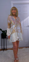 Anisa Bohemian Mini Dress