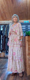Everi Bohemian Maxi Dress In Dreamy Caramel