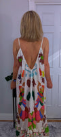 Elana Linen Blend Maxi Dress