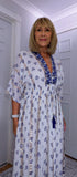 Trixiebelle Sequin Maxi Dress – Blue