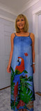 Delores Maxi Dress – Tropical Print Summer Slip Dress