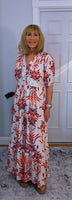 Stella Dress Ditsy Dress With Lace Trim