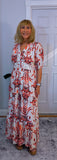 Stella Dress Ditsy Dress With Lace Trim