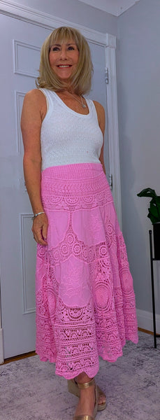Viola Crochet Skirt