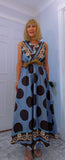 Libby Dress – Bold Polka Dot Cotton Midi Dress