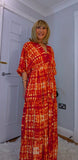Elodie Bohemian Silk Maxi Dress